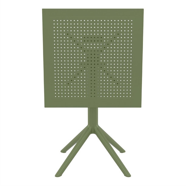 Furnlink Siesta Exclusive Sky Folding Table 60 Square - Olive Green