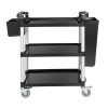 Vogue Polypropylene Mobile Trolley Small Vogue Polypropylene Mobile Trolley Small