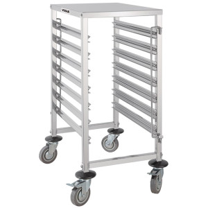 Vogue Gastronorm Racking Trolley 7 Level