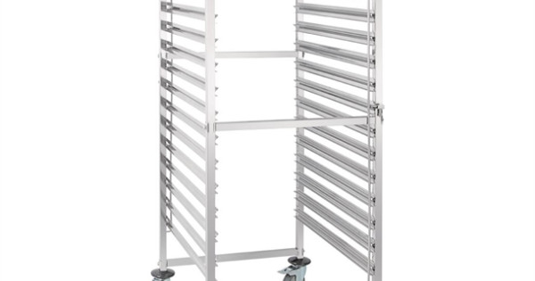 Vogue Gastronorm Racking Trolley 15 Level