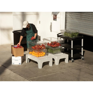 Cambro KD Large Utility Cart Black