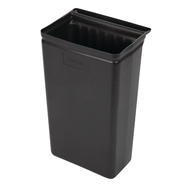 Cambro Trash Container for KD Utility Carts - Black Cambro Trash Container for KD Utility Carts - Black