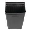 Cambro Trash Container for KD Utility Carts - Black Cambro Trash Container for KD Utility Carts - Black