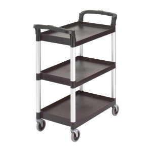 Cambro KD Small Utility Cart - Black
