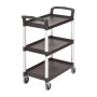 Cambro KD Small Utility Cart - Black