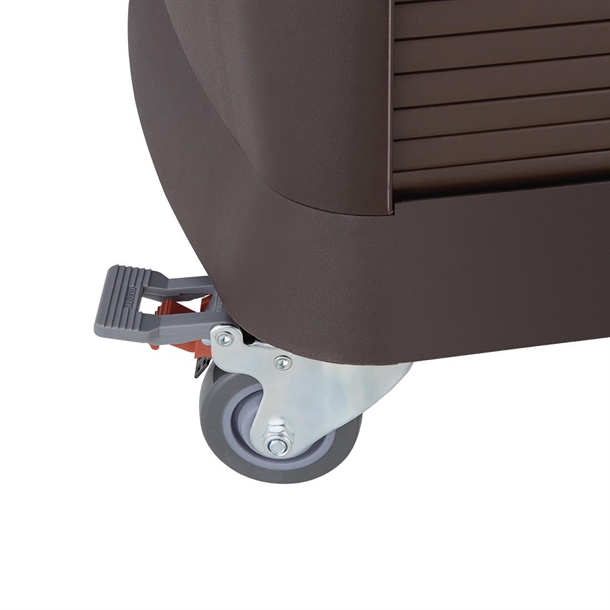 Vogue Polypropylene 3 Tier Trolley Vogue Polypropylene 3 Tier Trolley