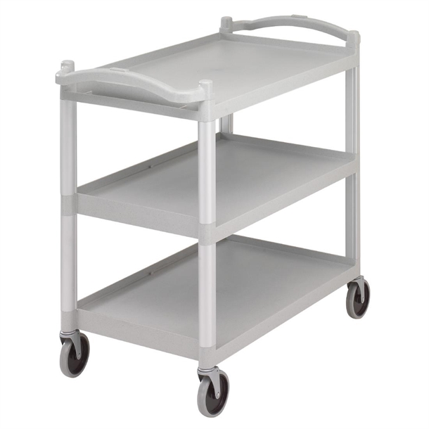 Cambro KD Large Utility Cart Speckled - Grey