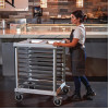 Cambro 2/1 Gastronorm Trolley 18 Pan Capacity Short