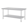 Vogue Stainless Steel Centre Table 1800mm