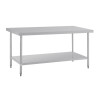 Vogue Stainless Steel Centre Table 1800mm