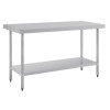 Vogue Stainless Steel Prep Table 1500mm Vogue Stainless Steel Prep Table 1500mm