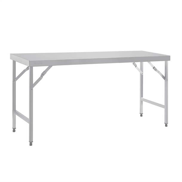 Vogue Stainless Steel Folding Table 1800mm