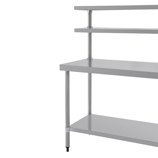 Vogue Stainless Steel Prep Station 1200x600mm