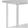 Nisbets Essentials Self Assembly Stainless Steel Table 800 x 600mm Nisbets Essentials Self Assembly Stainless Steel Table 800 x 600mm