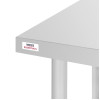 Nisbets Essentials Self Assembly Stainless Steel Table 800 x 600mm Nisbets Essentials Self Assembly Stainless Steel Table 800 x 600mm