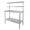 Vogue Stainless Steel Prep Station 1800x600mm