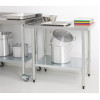 Vogue Stainless Steel Prep Table 1200mm