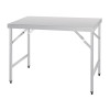 Vogue Stainless Steel Folding Table 1200mm