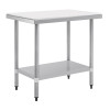 Vogue Stainless Steel Chopping Board Table 900mm