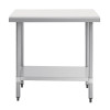 Vogue Stainless Steel Chopping Board Table 900mm