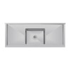 Vogue Single Bowl Sink Double Drainer - 1500mm 90mm Drain