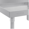 Vogue Dishwasher Inlet Table with Sink 90mm outlet - 1800x700x960mm L/H