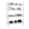 Vogue 4 Tier Wire Shelving Kit 1220x457mm Vogue 4 Tier Wire Shelving Kit 1220x457mm