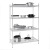 Vogue 4 Tier Wire Shelving Kit 1220x610mm Vogue 4 Tier Wire Shelving Kit 1220x610mm
