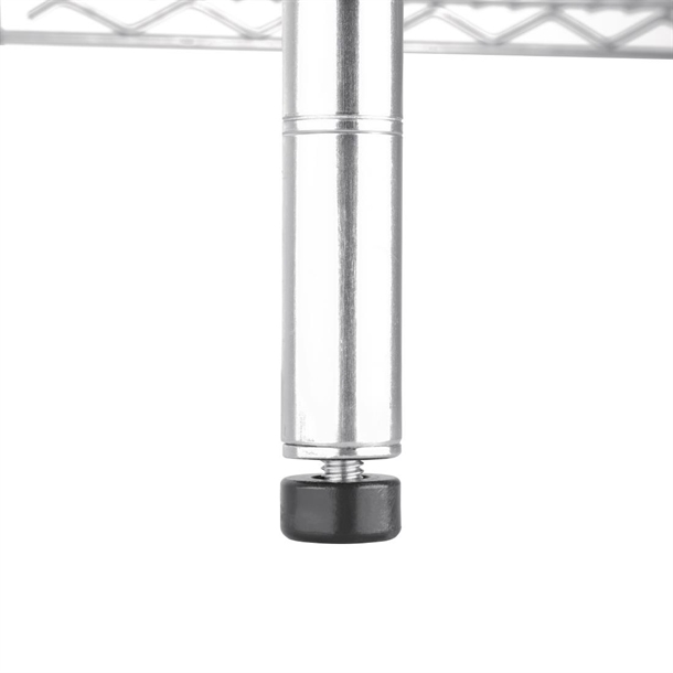 Vogue 4 Tier Wire Shelving Kit 1525x610mm Vogue 4 Tier Wire Shelving Kit 1525x610mm