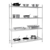Vogue 4 Tier Wire Shelving Kit 1525x457mm Vogue 4 Tier Wire Shelving Kit 1525x457mm