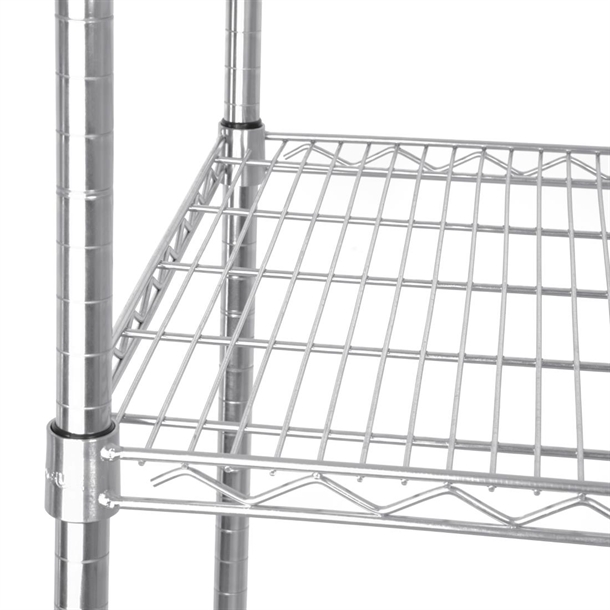 Vogue 4 Tier Wire Shelving Kit 1830x460mm Vogue 4 Tier Wire Shelving Kit 1830x460mm