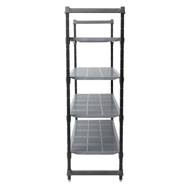 Cambro Camshelving Basics Plus 4 Tier Shelving Starter Unit - 1830x1525x610mm Cambro Camshelving Basics Plus 4 Tier Shelving Starter Unit - 1830x1525x610mm
