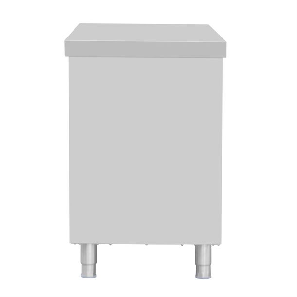 Vogue Standing Floor Cupboard Stainless Steel - 900x1500x600mm Vogue Standing Floor Cupboard Stainless Steel - 900x1500x600mm