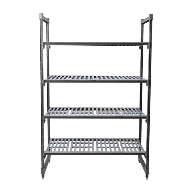 Cambro Camshelving Basics 4 Tier Shelving Starter Unit - 1830x1220x540mm Cambro Camshelving Basics 4 Tier Shelving Starter Unit - 1830x1220x540mm