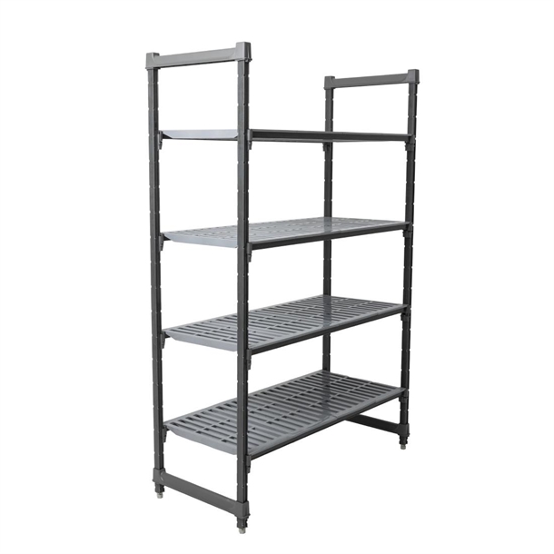 Cambro Camshelving Basics 4 Tier Shelving Starter Unit - 1830x1220x540mm Cambro Camshelving Basics 4 Tier Shelving Starter Unit - 1830x1220x540mm