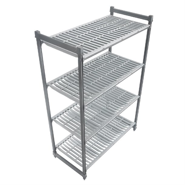 Cambro Camshelving Basics Plus 4 Tier Shelving Starter Unit - 1830x765x540mm Cambro Camshelving Basics Plus 4 Tier Shelving Starter Unit - 1830x765x540mm