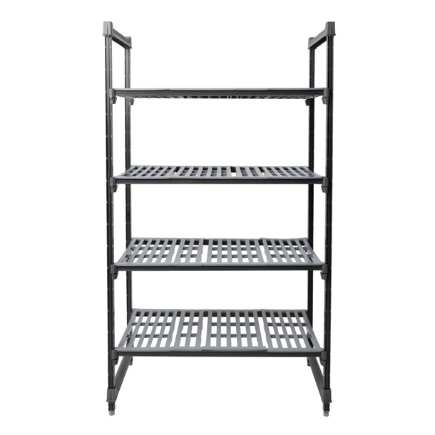 Cambro Camshelving Basics Plus  4 Tier Shelving Starter Unit - 1830x1070x610mm