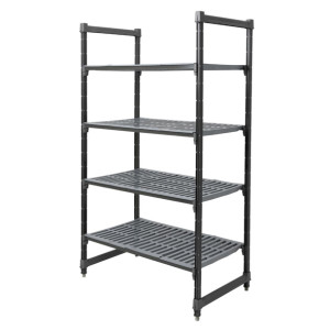 Cambro Camshelving Basics Plus  4 Tier Shelving Starter Unit - 1830x1070x610mm