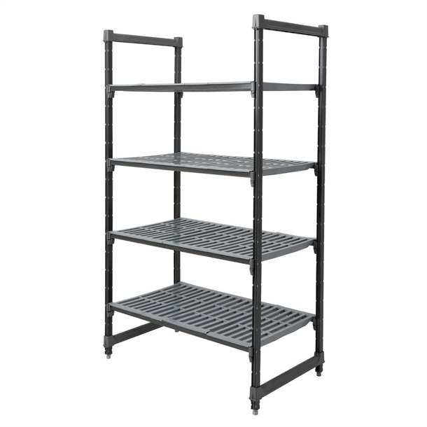 Cambro Camshelving Basics Plus  4 Tier Shelving Starter Unit - 1830x1070x610mm