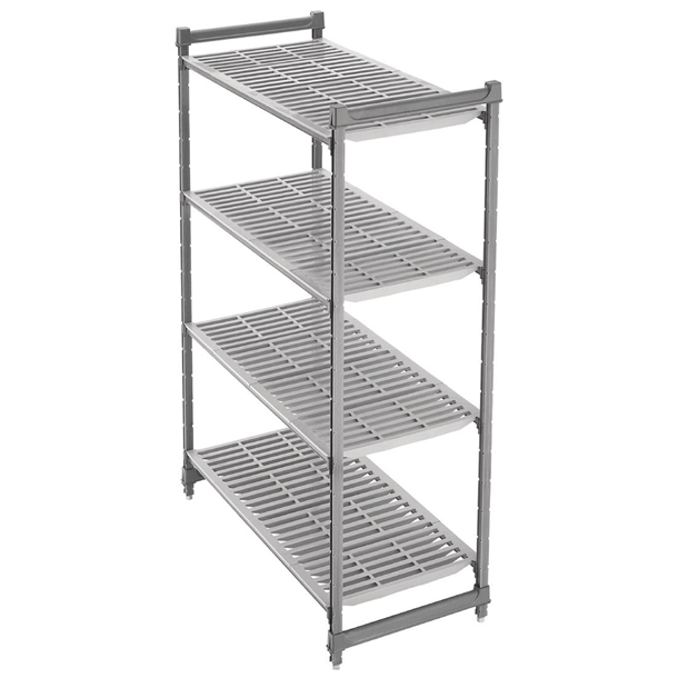 Cambro Camshelving Basics Plus  4 Tier Shelving Starter Unit - 1830x915x610mm