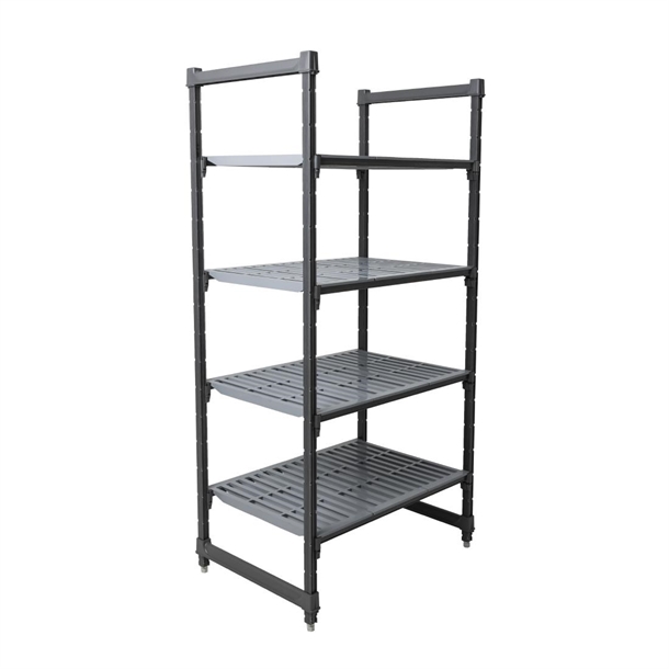 Cambro Camshelving Basics Plus  4 Tier Shelving Starter Unit - 1830x915x610mm