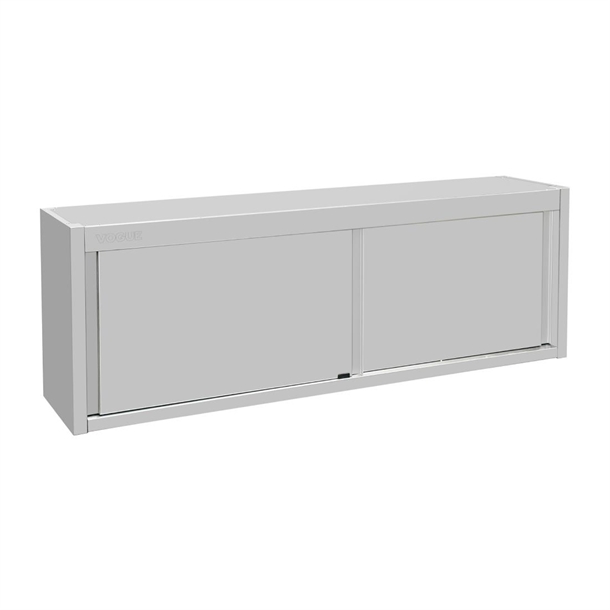 Vogue Wall Cupboard Stainless Steel - 650x1800x400mm Vogue Wall Cupboard Stainless Steel - 650x1800x400mm