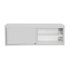 Vogue Wall Cupboard Stainless Steel - 650x1800x400mm Vogue Wall Cupboard Stainless Steel - 650x1800x400mm