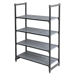 Cambro Camshelving Basics 4 Tier Shelving Starter Unit - 1830x1375x540mm