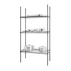Nisbets Essentials 3 Tier Coated Shelving Unit 1820 x 915 x 457mm