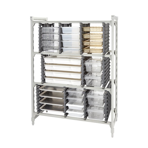 Cambro Universal Storage Rack Starter Kit for Basics Plus Shelving 610mm Deep Cambro Universal Storage Rack Starter Kit for Basics Plus Shelving 610mm Deep