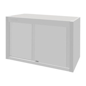 Vogue Wall Cupboard Stainless Steel - 650x1200x400mm