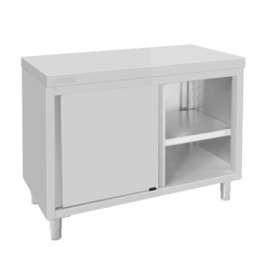 Vogue Standing Floor Cupboard Stainless Steel - 900x1200x600mm