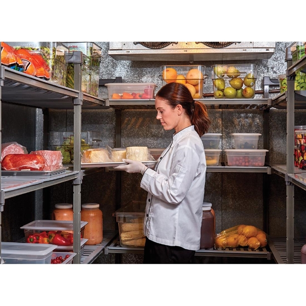 Cambro Camshelving Basics Plus 4 Tier Shelving Starter Unit - 1830x1375x460mm Cambro Camshelving Basics Plus 4 Tier Shelving Starter Unit - 1830x1375x460mm