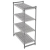 Cambro Camshelving Basics Plus 4 Tier Shelving Starter Unit - 1830x1220x460mm Cambro Camshelving Basics Plus 4 Tier Shelving Starter Unit - 1830x1220x460mm